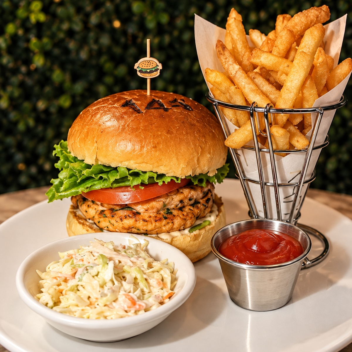 Salmon Burger